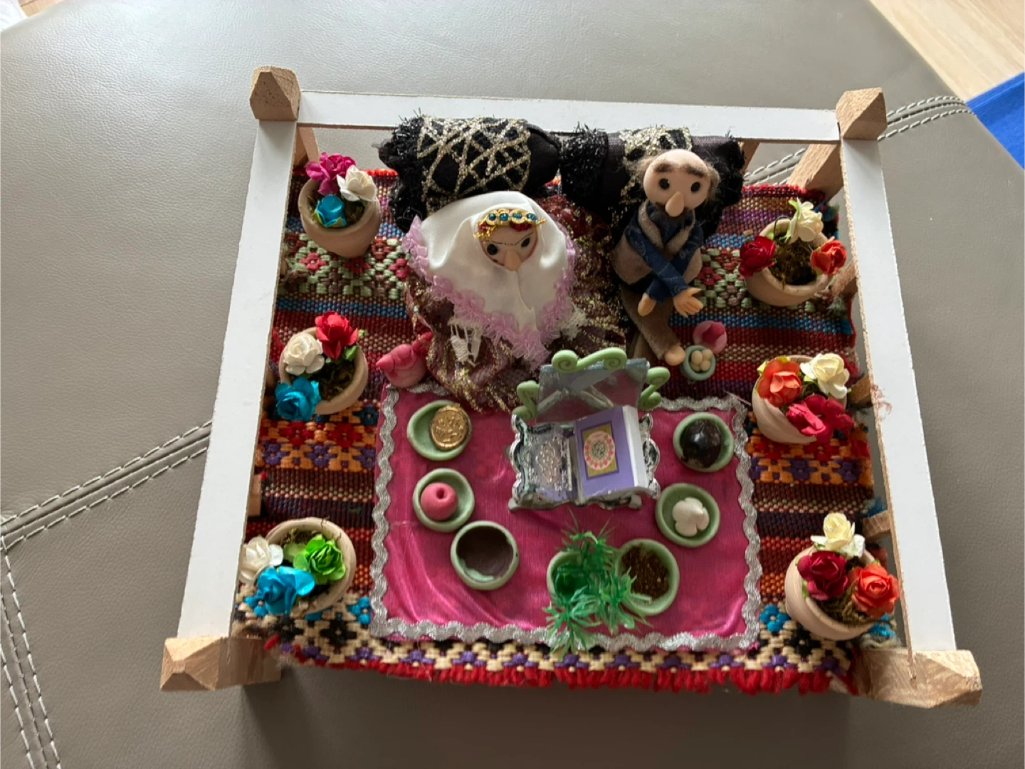 Miniature Persian Haft-Seen Display - photo 2