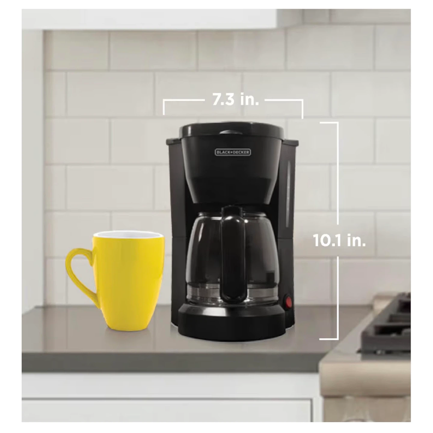BLACK+DECKER 5-Cup Coffee Maker - Black - photo 3