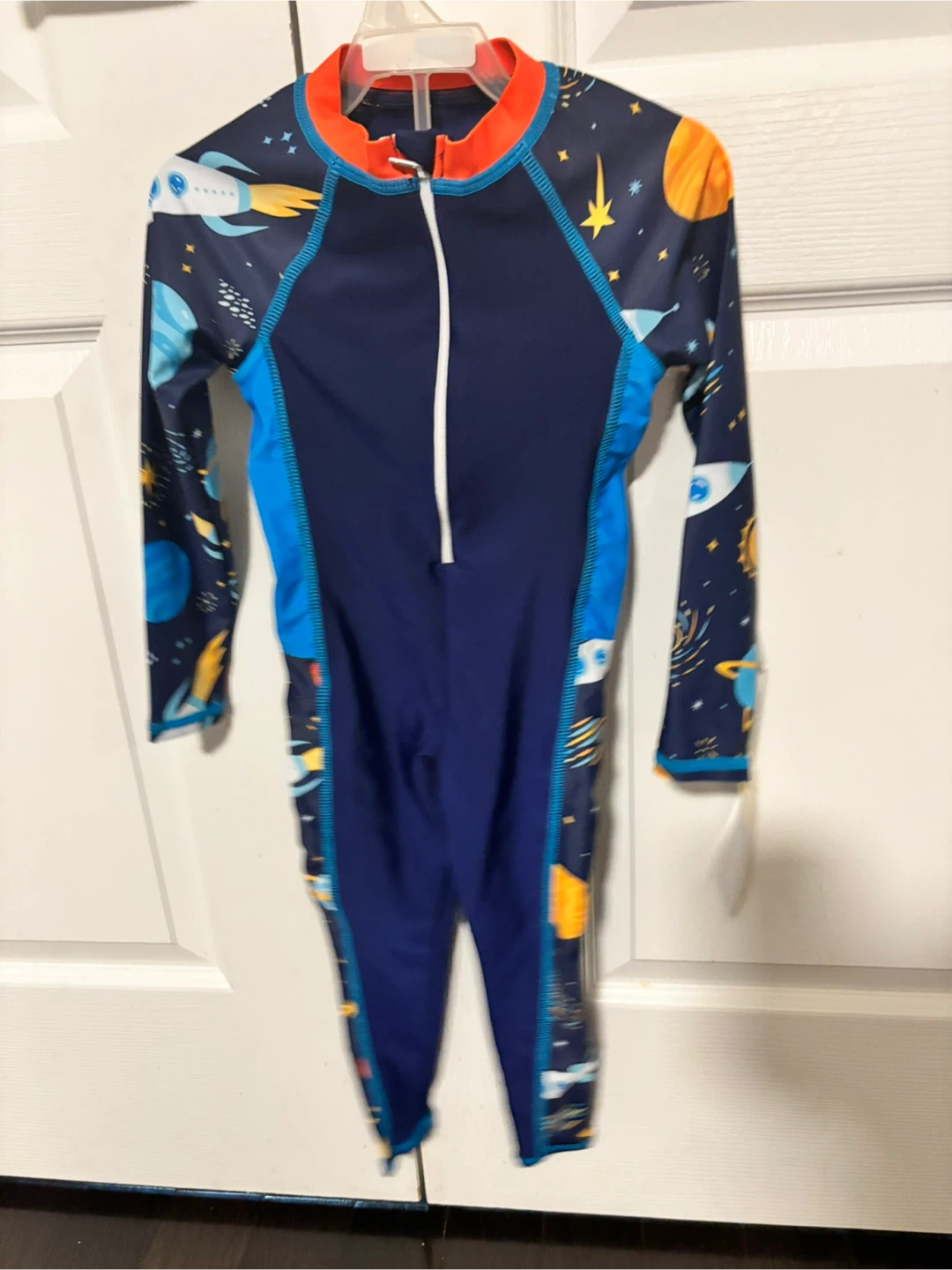 Caco Kids Rash Guard Swimsuit Size 2-3Y Space Theme - photo 2
