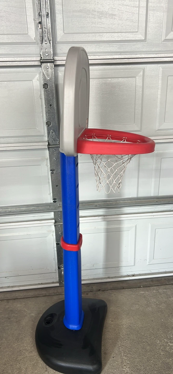 Little Tikes Adjustable Height Basketball Hoop - photo 2