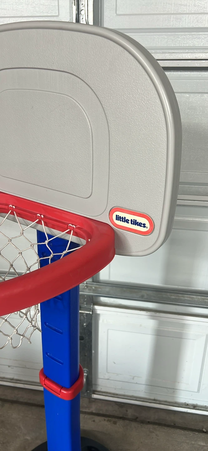 Little Tikes Adjustable Height Basketball Hoop - photo 3