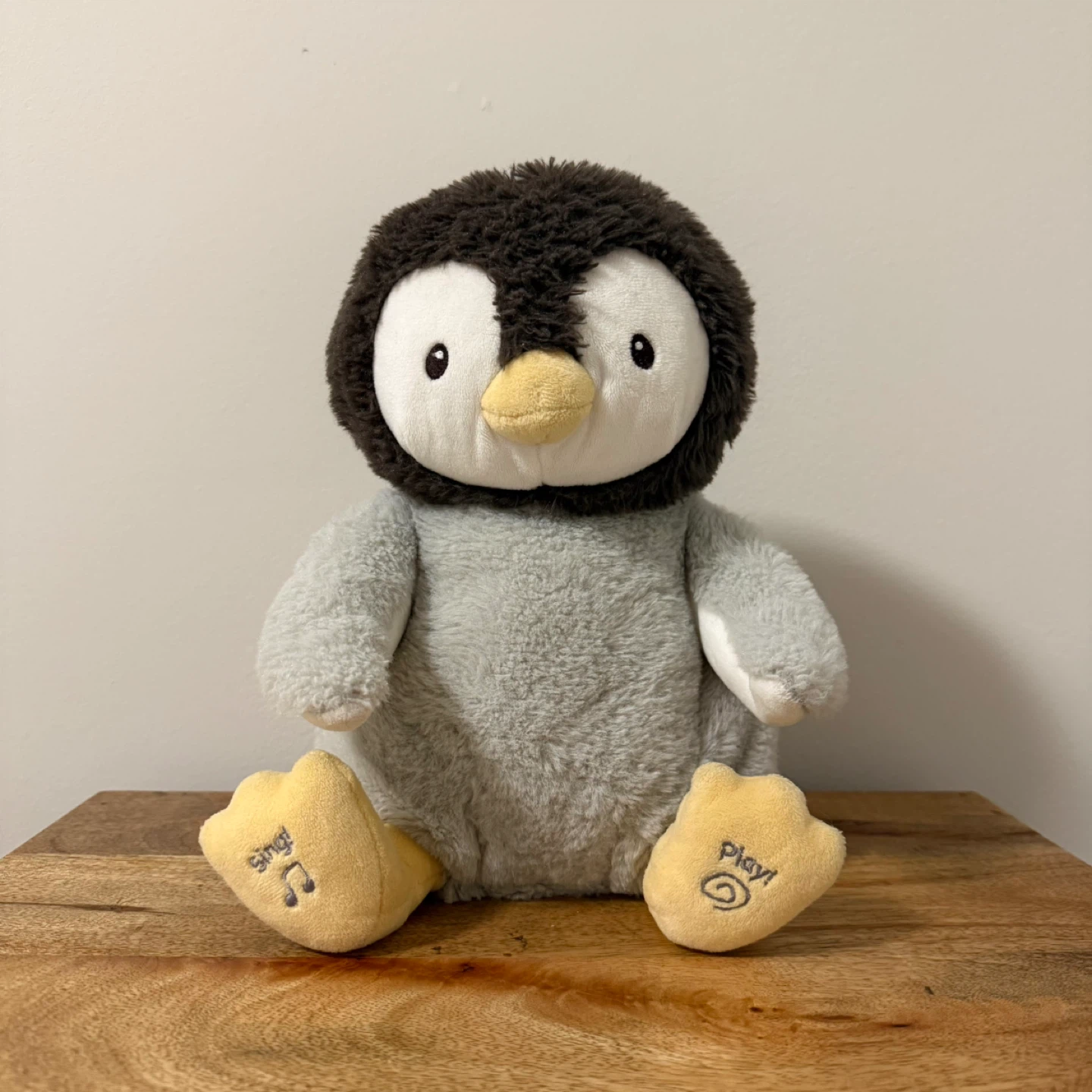 Baby GUND Animated Kissy the Penguin Plush Toy