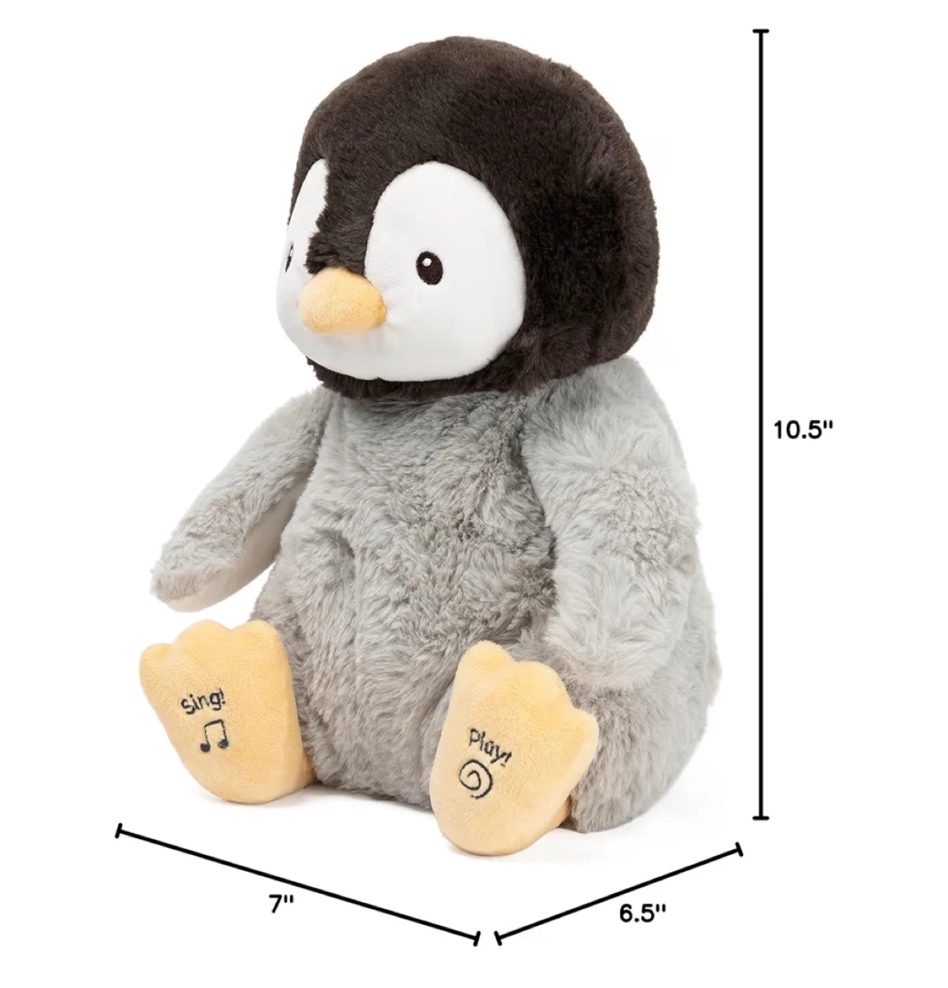 Baby GUND Animated Kissy the Penguin Plush Toy - photo 5