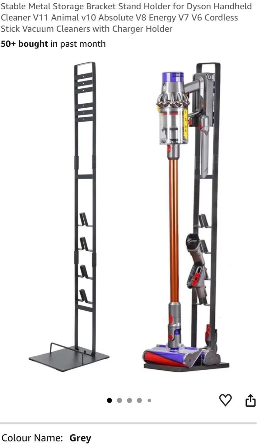 Dyson Handheld Vacuum Cleaner Storage Stand V11