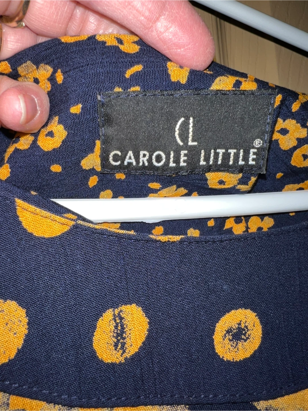 Carole Little Women's Skirt & Long Sleeve Blouse Size L - photo 4