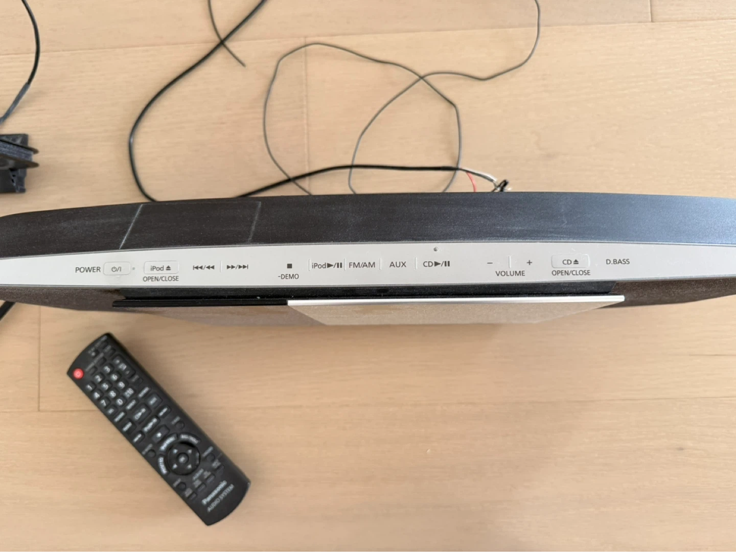Panasonic SC-HC3 Audio System CD/MP3 Player with Remote - photo 3