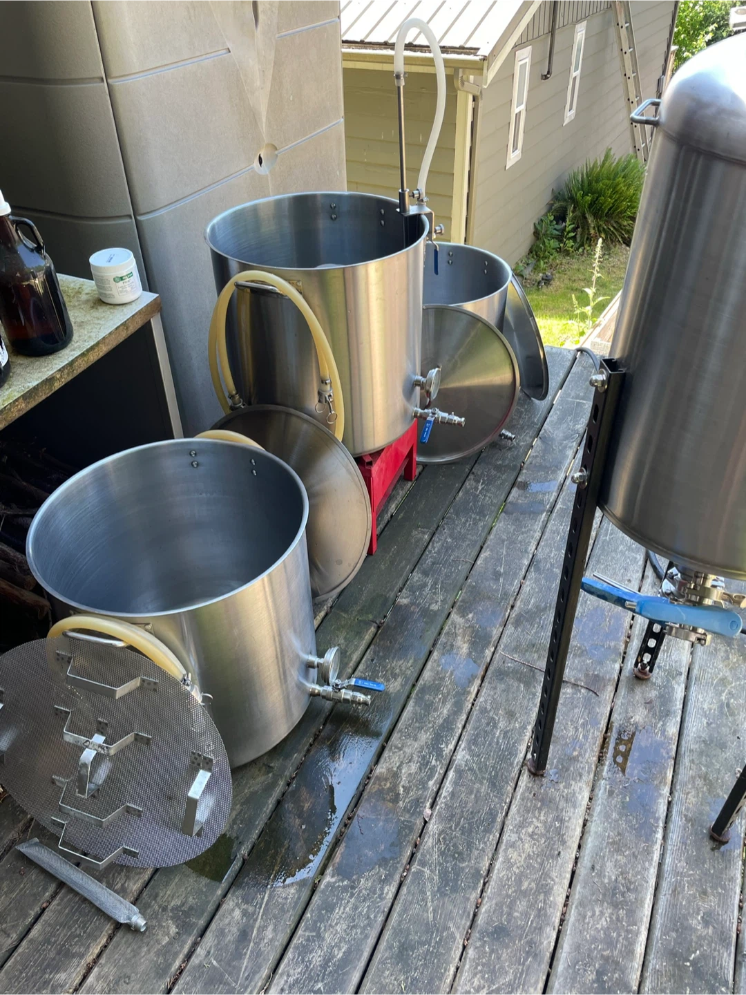 100L Stainless Steel Brewing Kettle Set - photo 2
