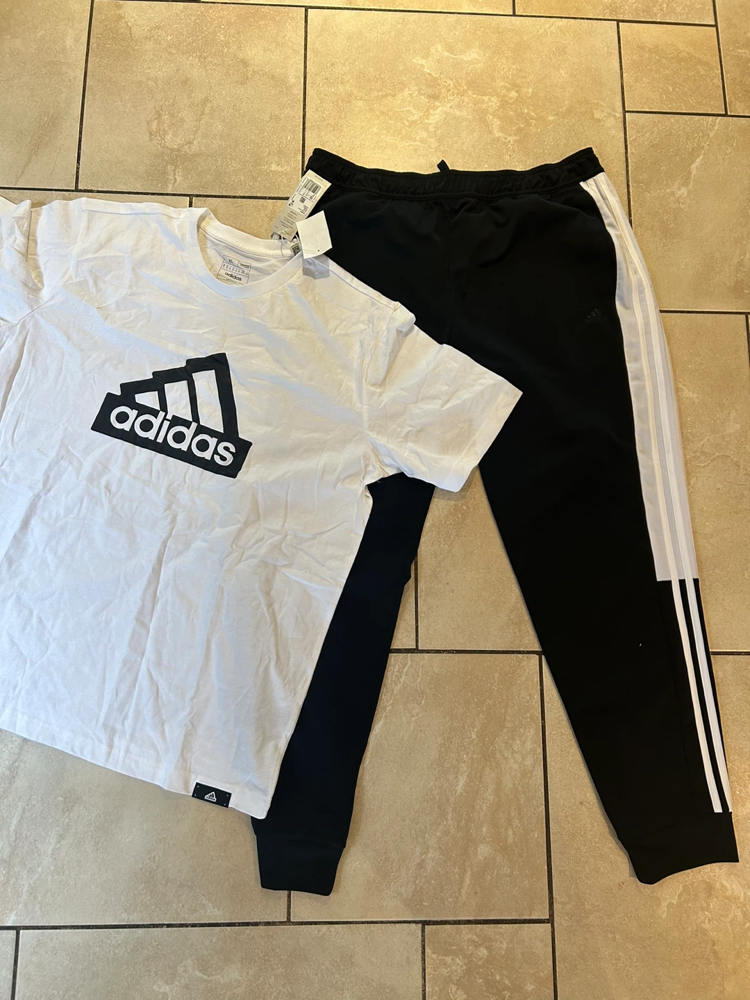 Adidas T-Shirt and Joggers Set