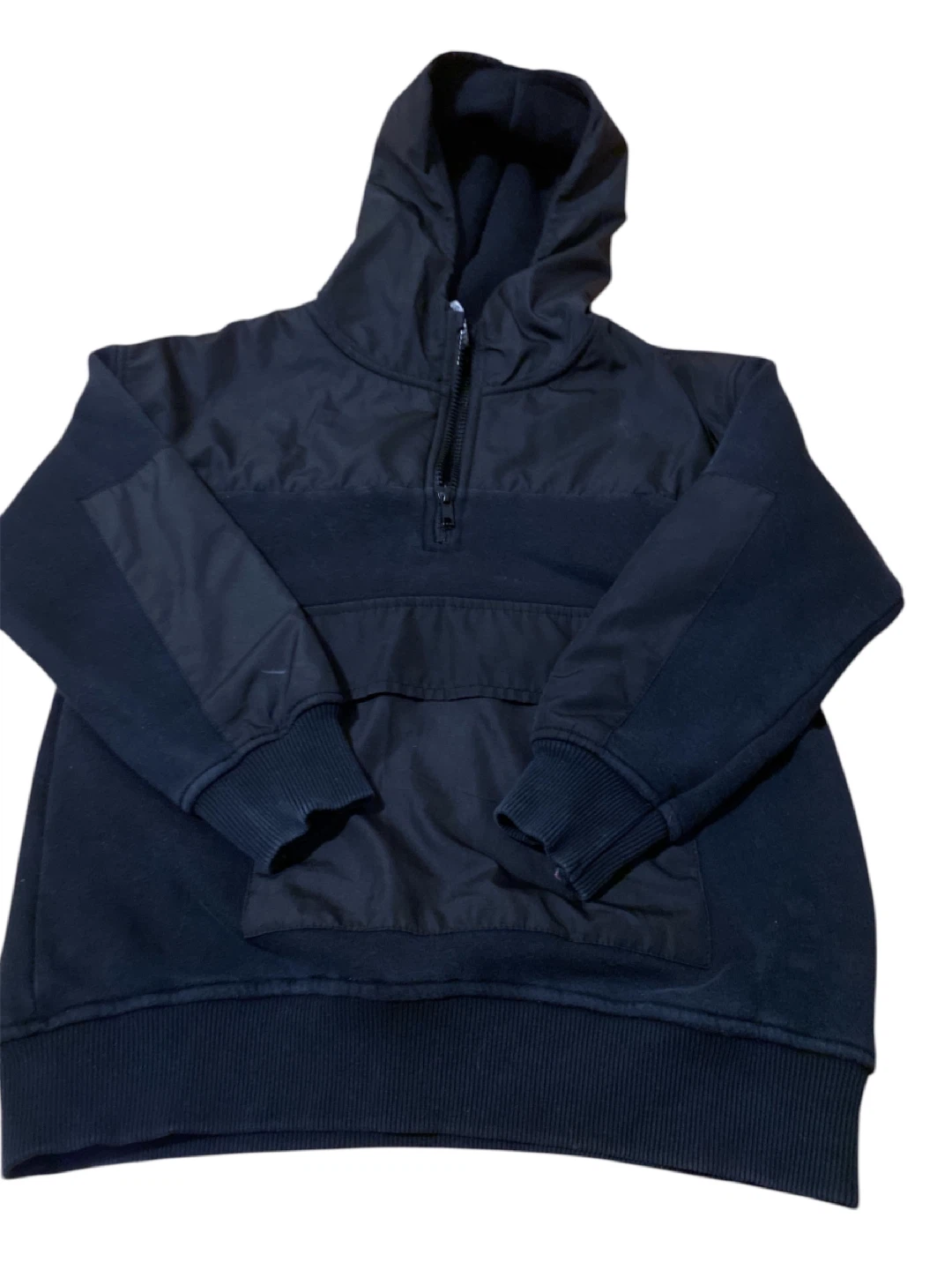 Jordan Boys Black Zip-Up Hoodie Size M - photo 3