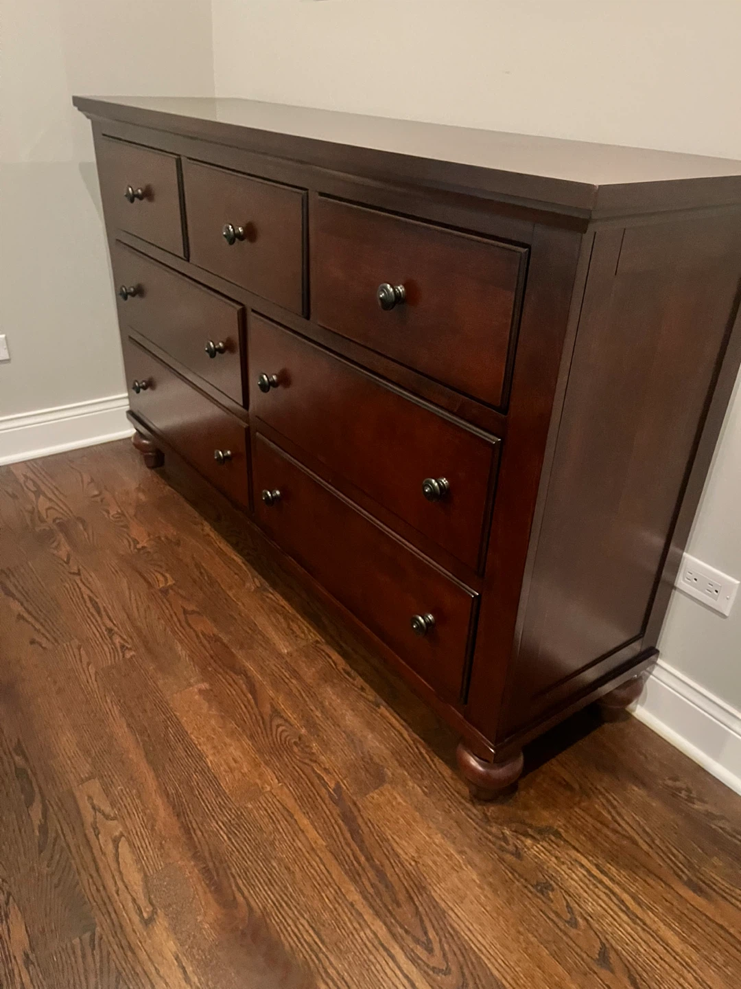 Cherrywood bedroom set.