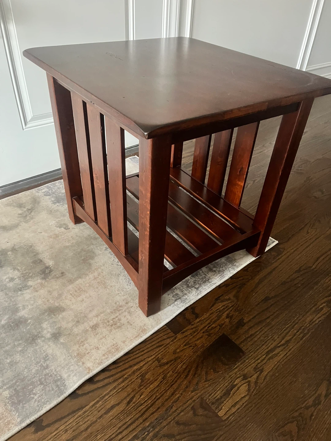 Walter E Smithe Wooden Side Table - photo 2