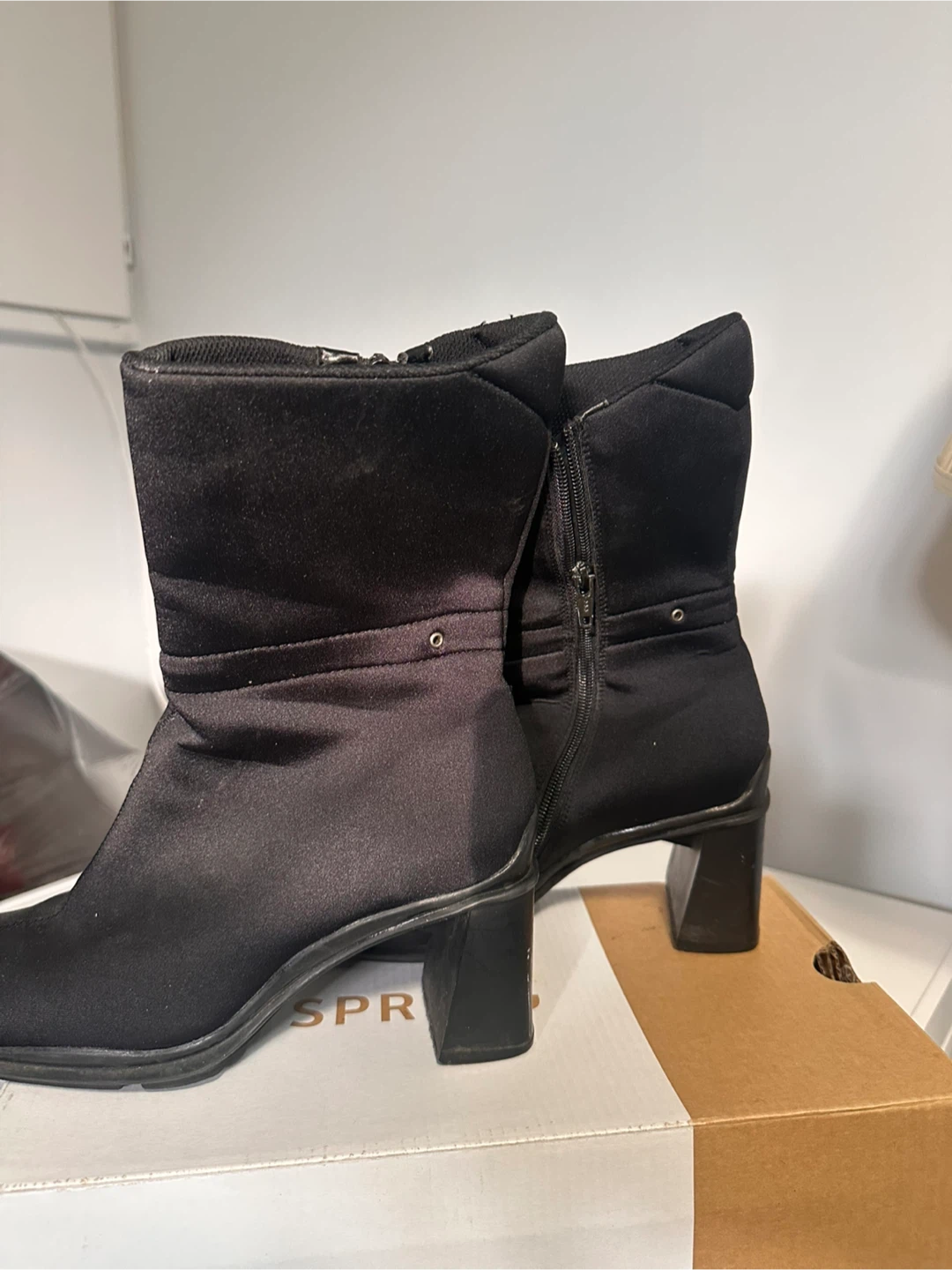 Black ankle boots - photo 2