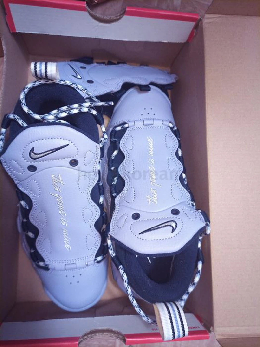 🥕 Nike Air More Money "This is Money" Lavender Sneakers