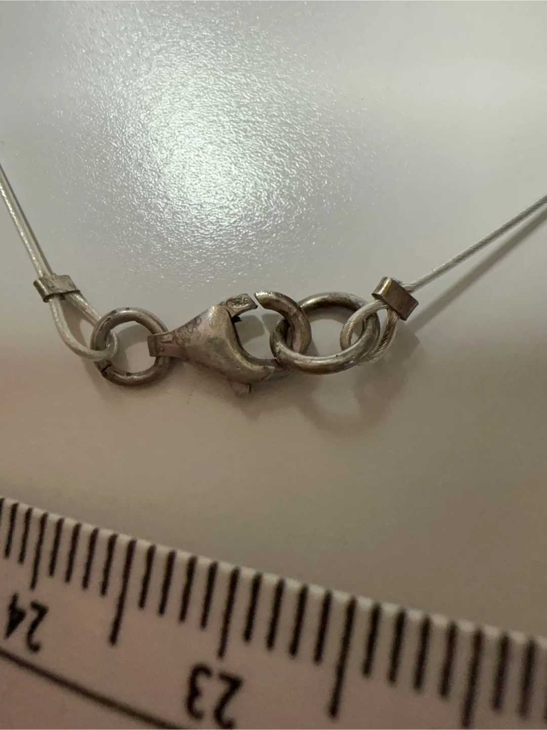 Unique Baroque Pearl Necklace on Wire Cord - photo 2
