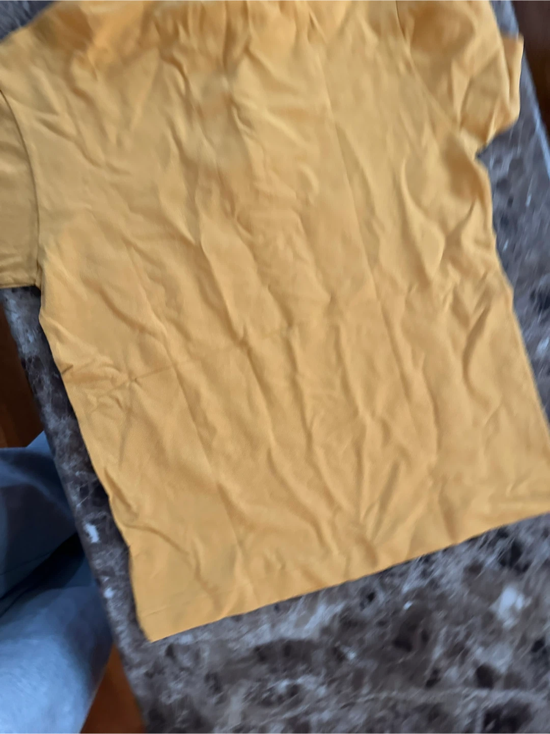 Lacoste Classic Fit Polo Shirt - Mustard Yellow - Size S - photo 2