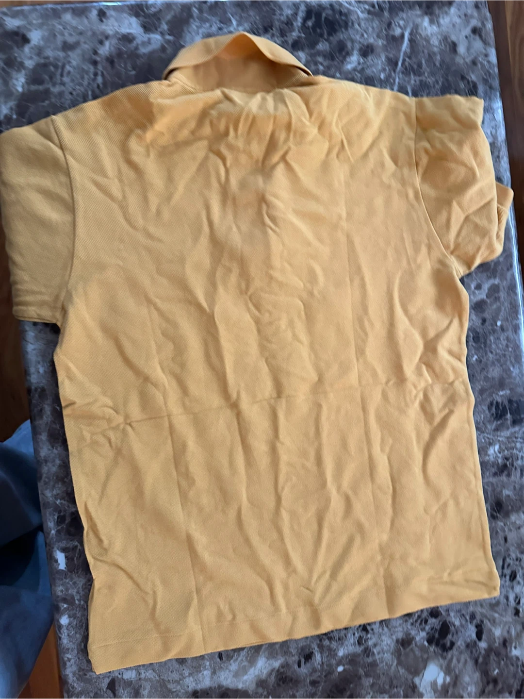 Lacoste Classic Fit Polo Shirt - Mustard Yellow - Size S