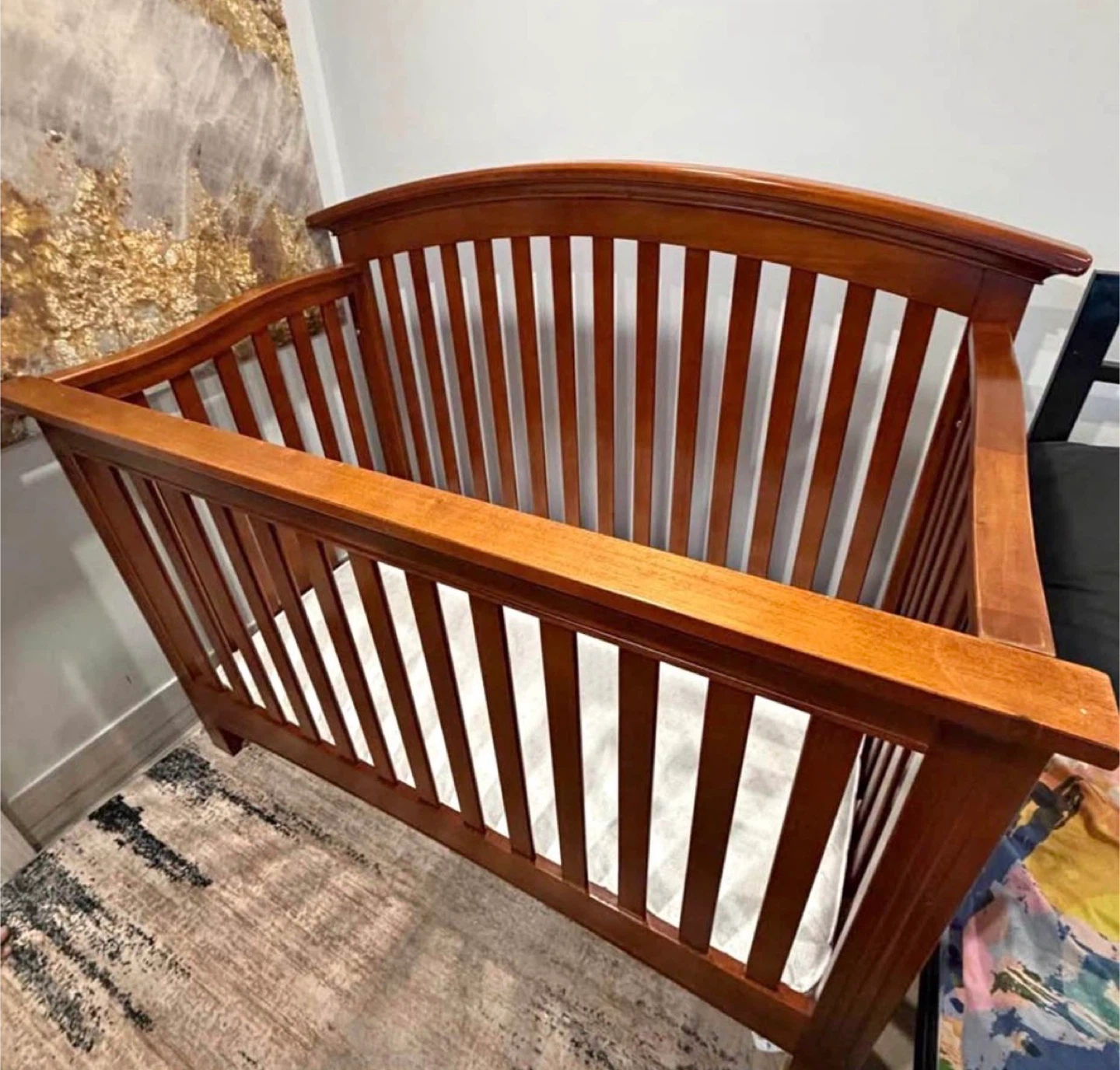 Wooden Baby Crib