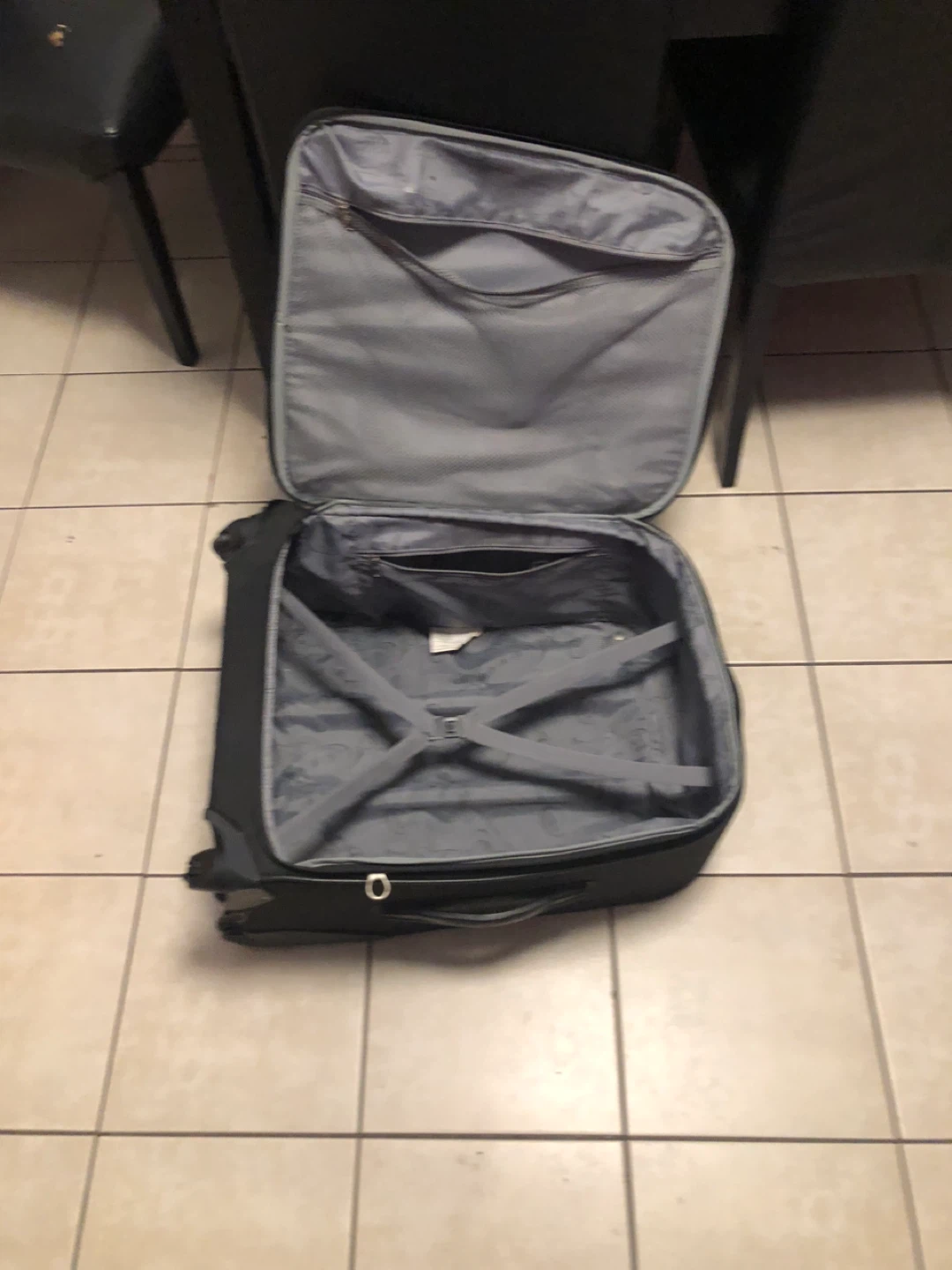 Black Softside Rolling Suitcase - photo 2