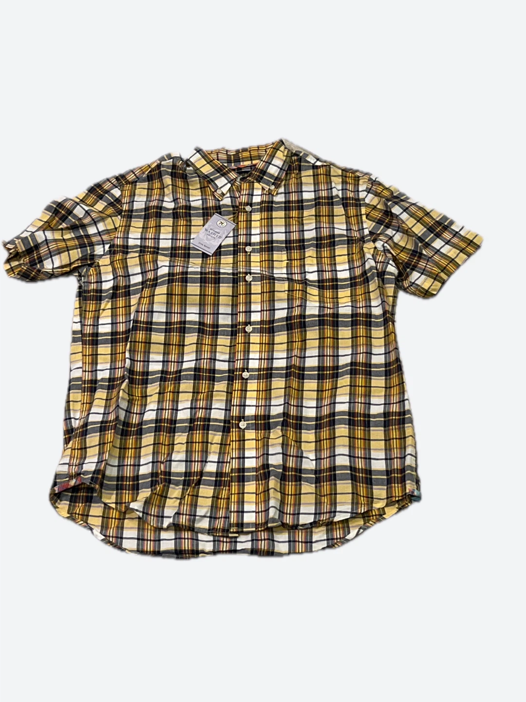 Club Room Men's Plaid Short Sleeve Shirt - Size M - photo 5