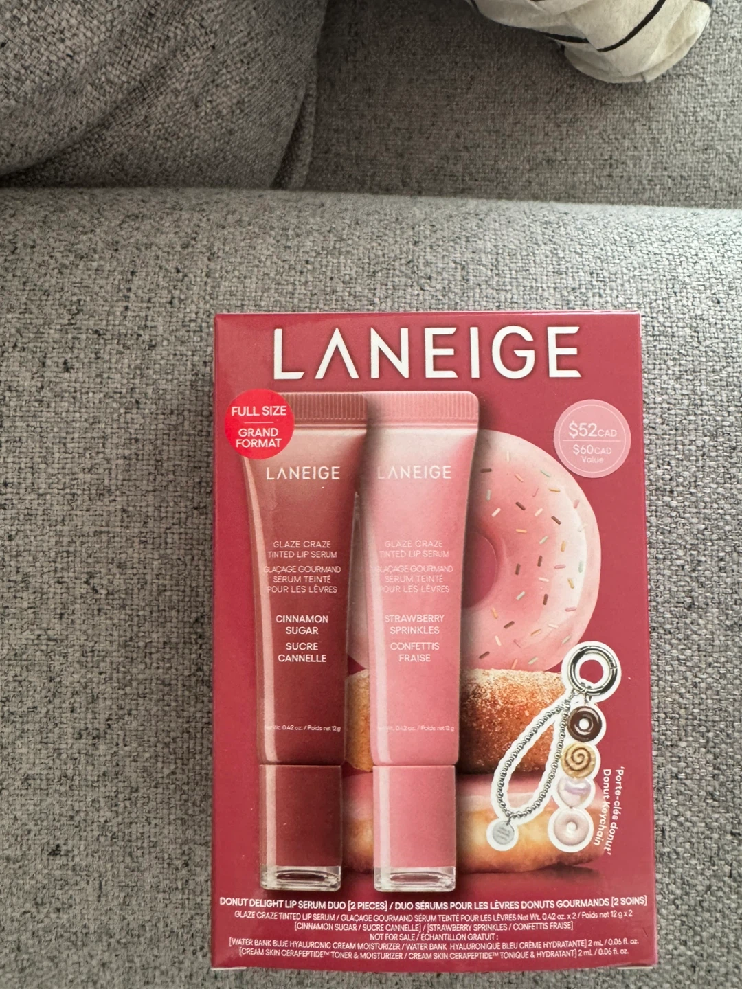 Laneige Donut Delight Lip Serum Duo