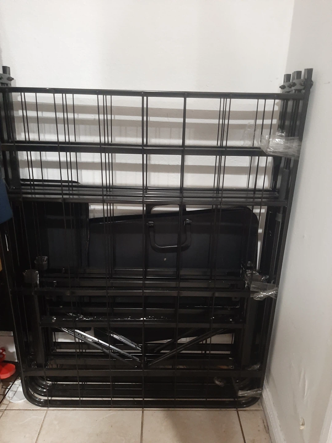 🥕 Black Metal Folding Bed Frame