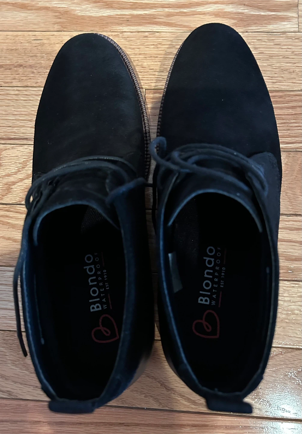 Blondo Waterproof Suede Chukka Boots - Black - photo 3