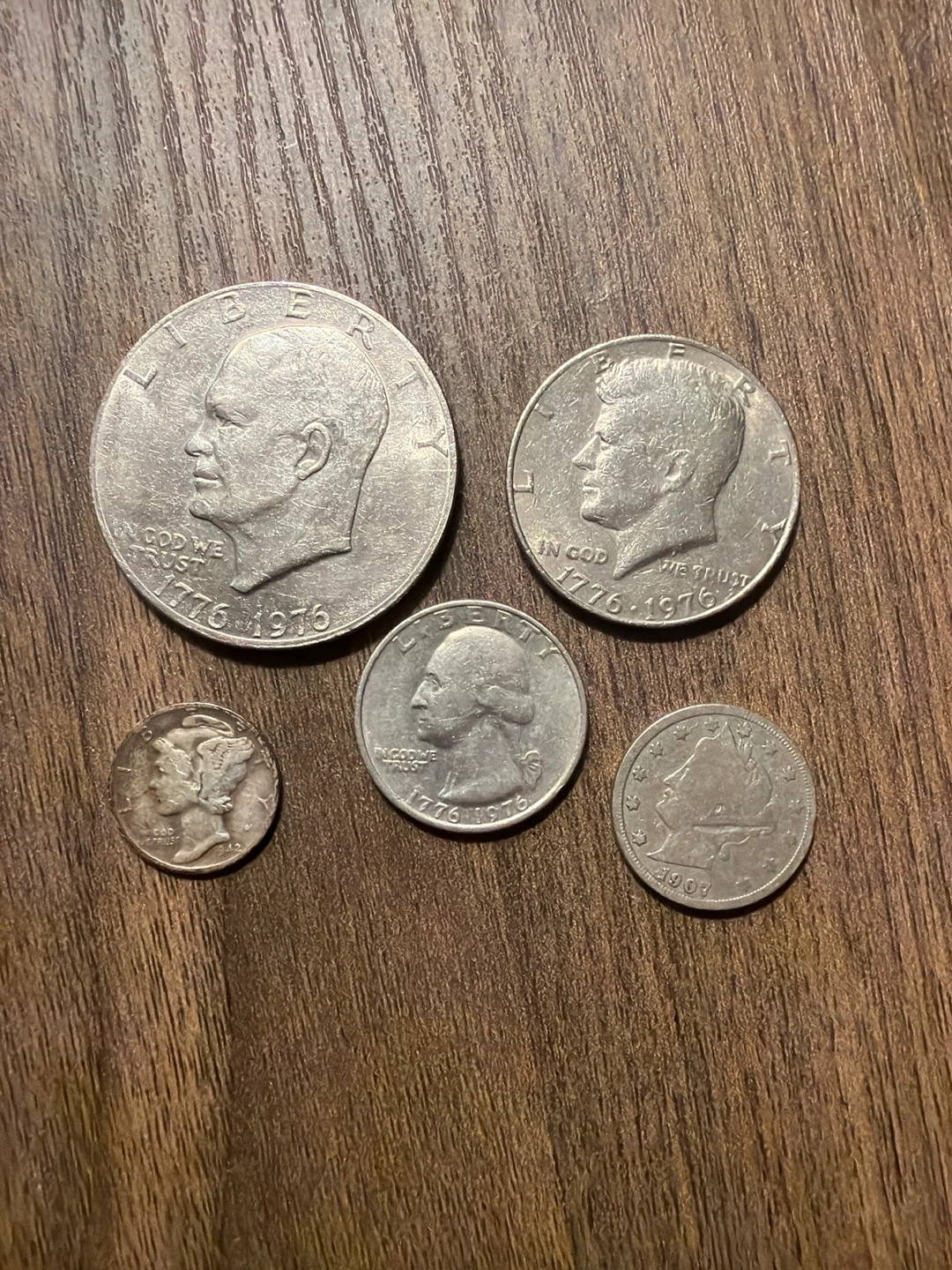 Mixed coins