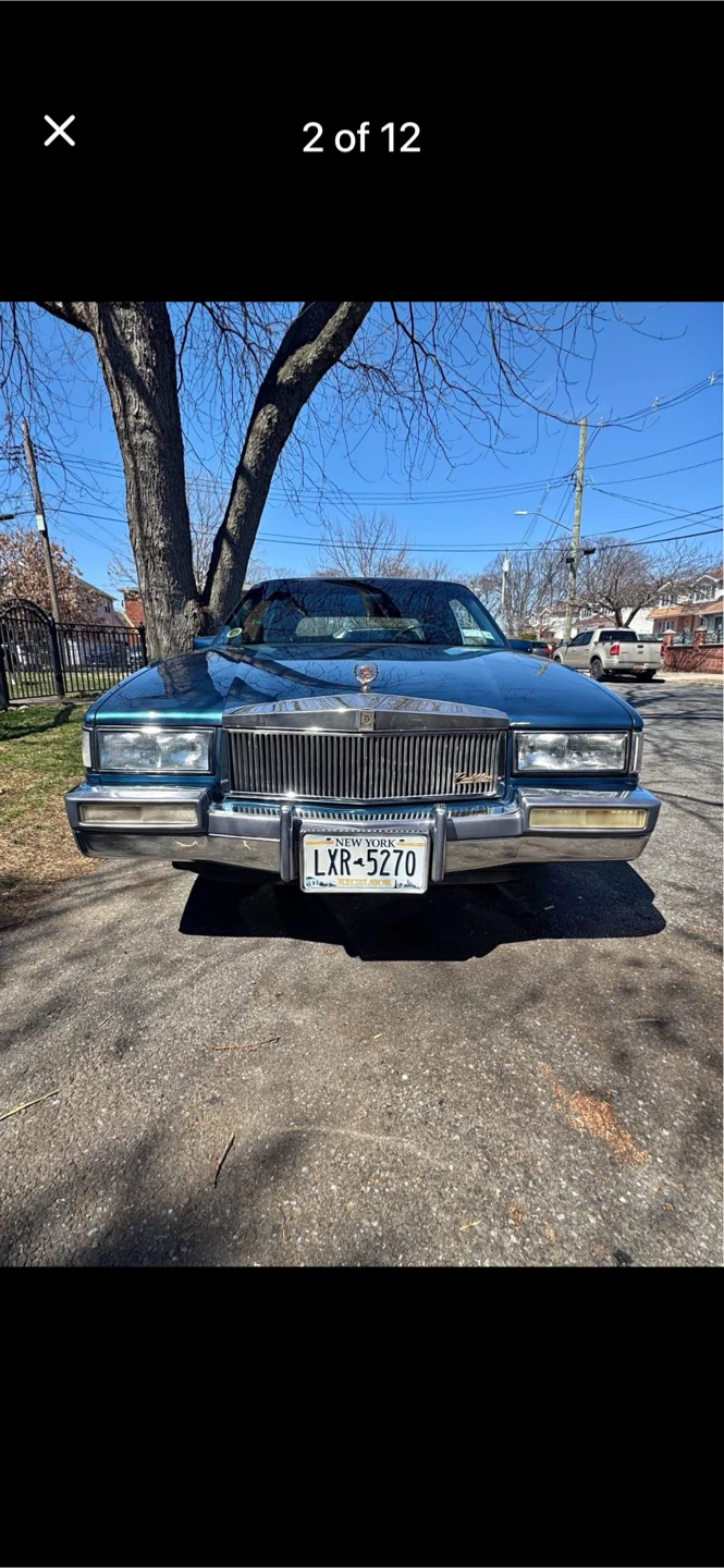 1990 Cadillac Fleetwood Coupe - Blue - photo 4