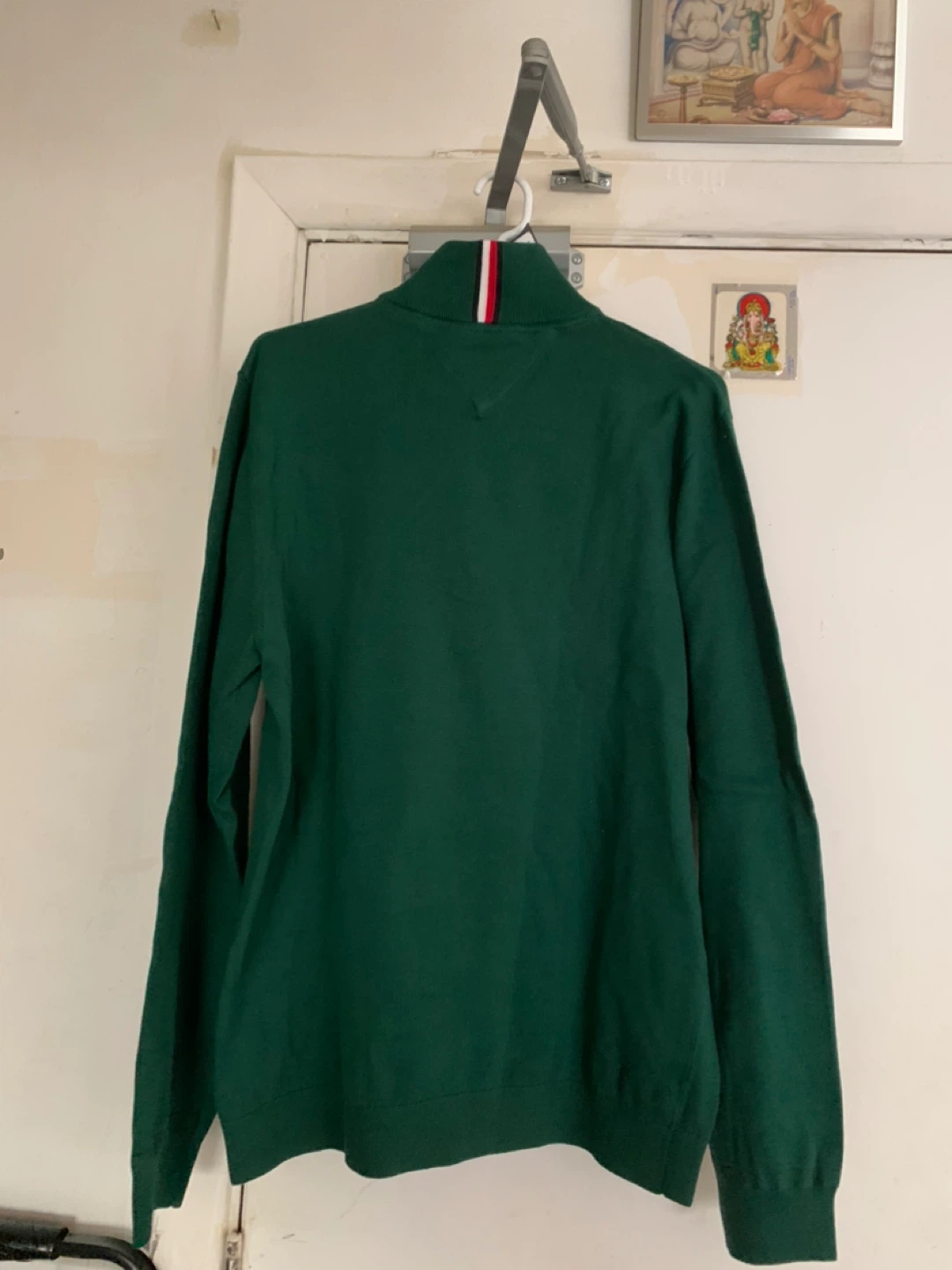 Tommy Hilfiger green quarter zip - photo 2