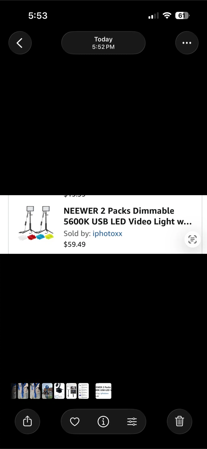 LED Video Lights Set (6 Lights) - photo 5
