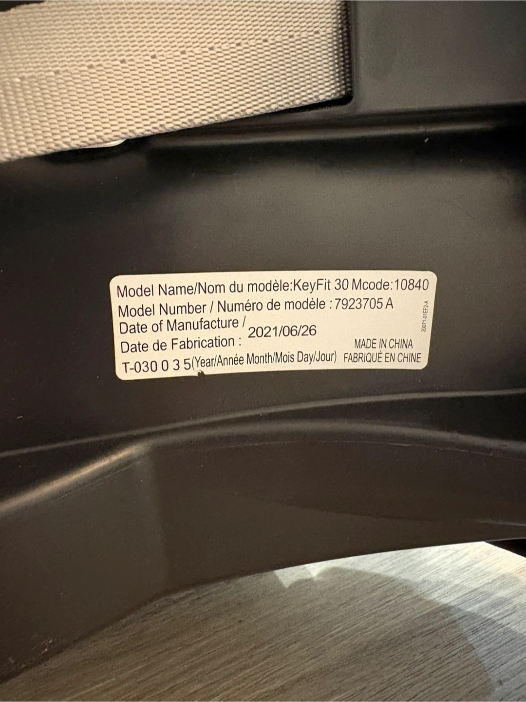 Chicco KeyFit 30 Infant Car Seat - photo 2