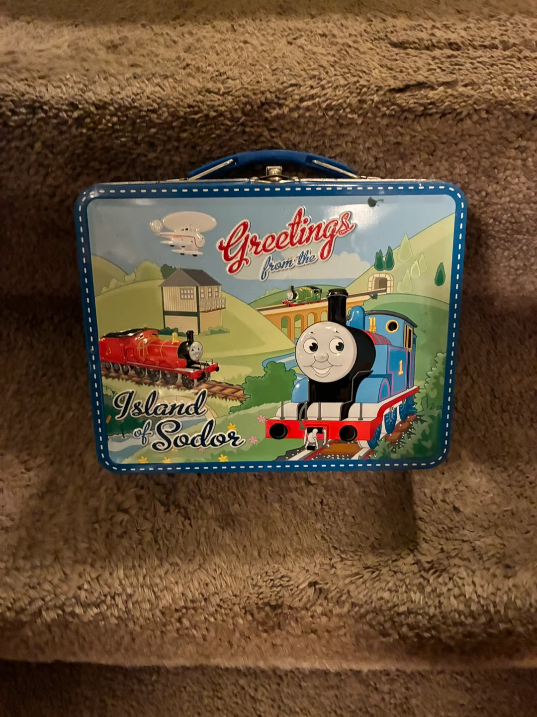 Thomas the train tin lunchbox