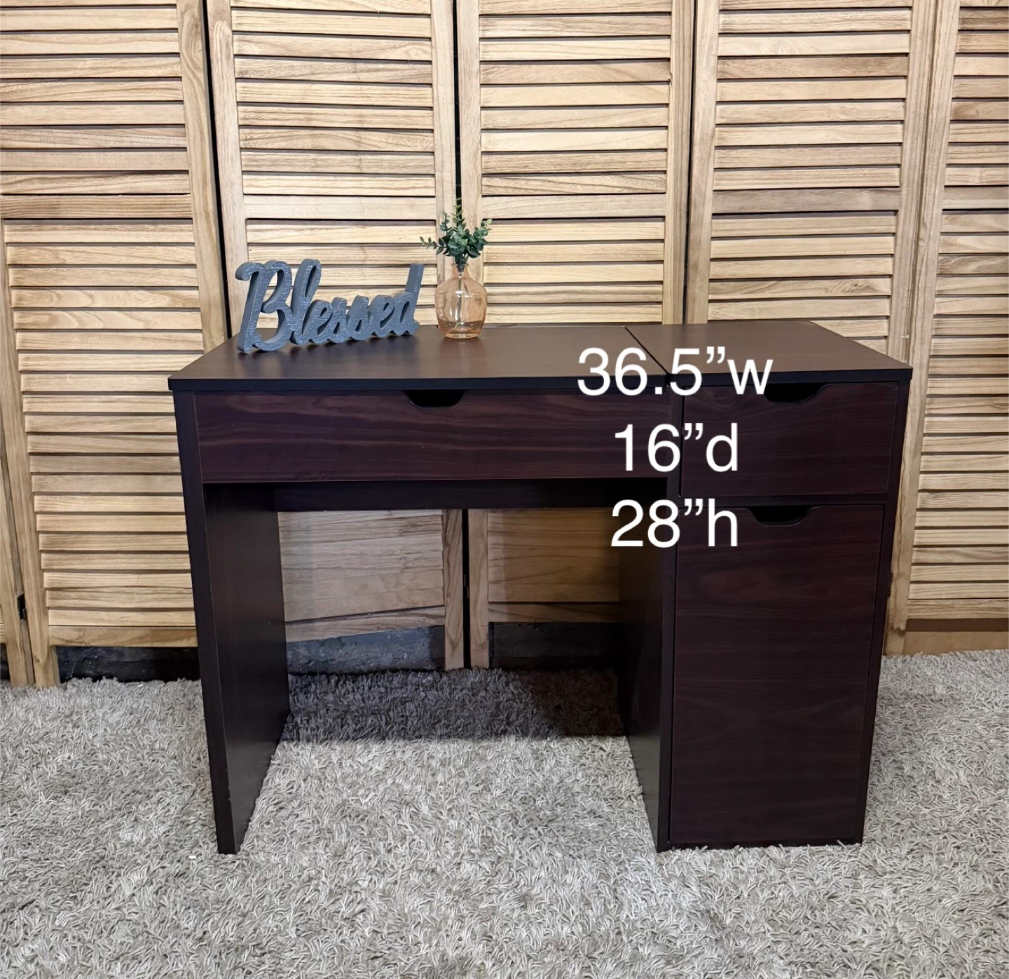 Storage Vanity Desk - photo 5