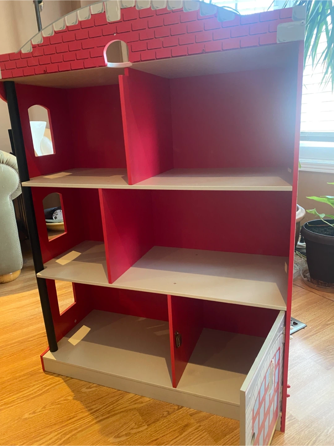 Wooden Children’s Bookshelf - Fire Truck Design - photo 4