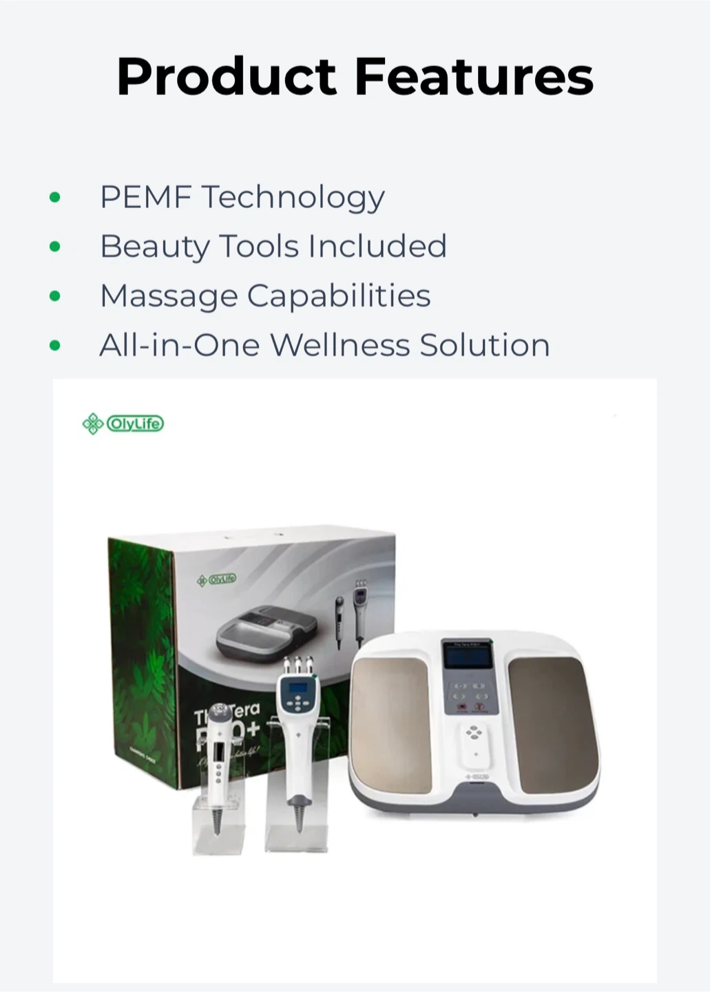 Olylife Tera P90 Plus Beauty Device