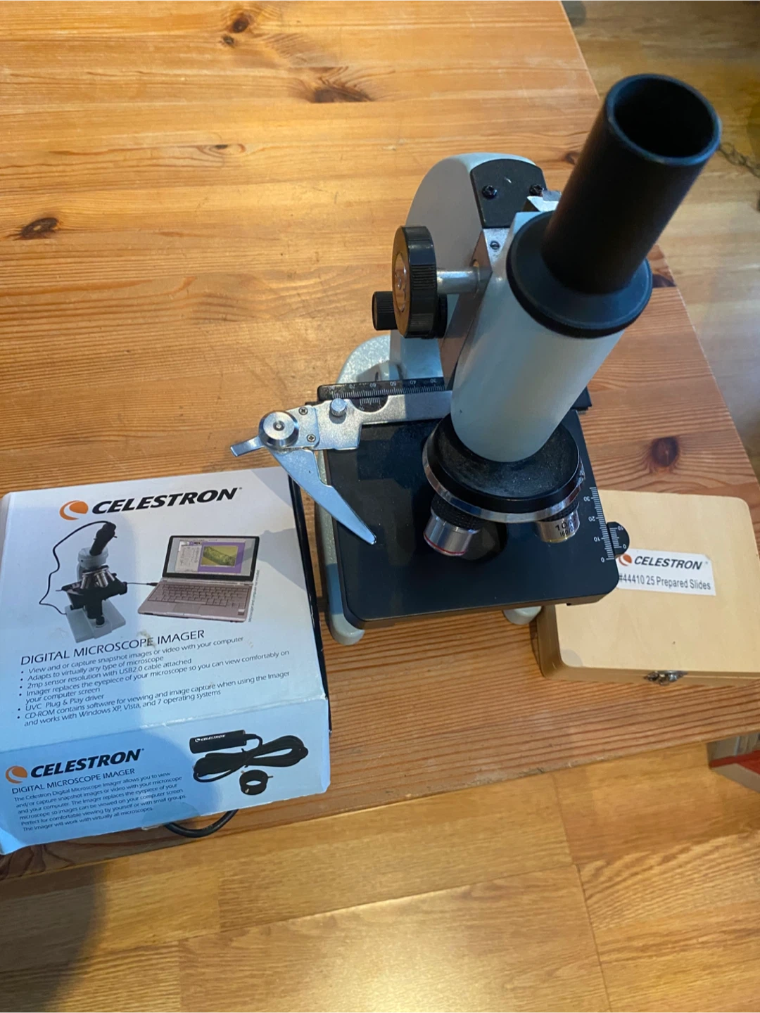 Celestron Digital Microscope Imager with Prepared Slides - photo 2