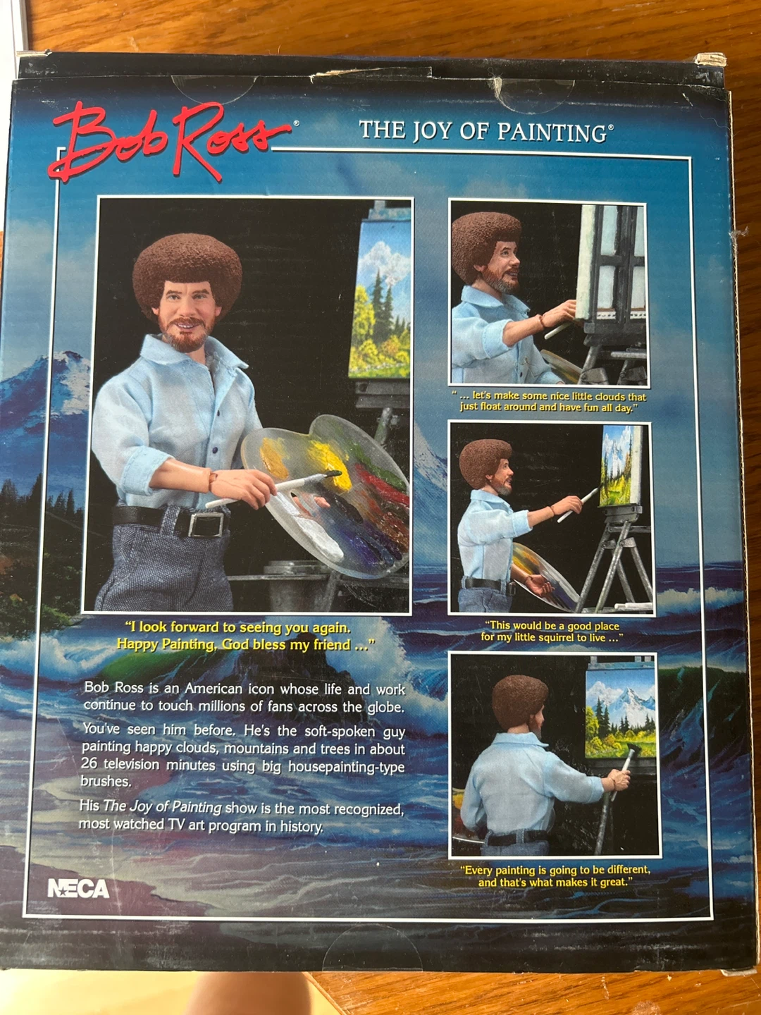 Bob Ross The Joy of Painting Action Figure with Accessories - photo 2