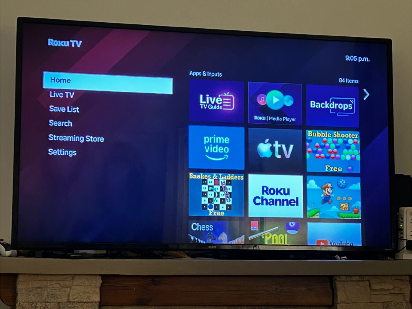 Sanyo smart Roku 4KTV 58”