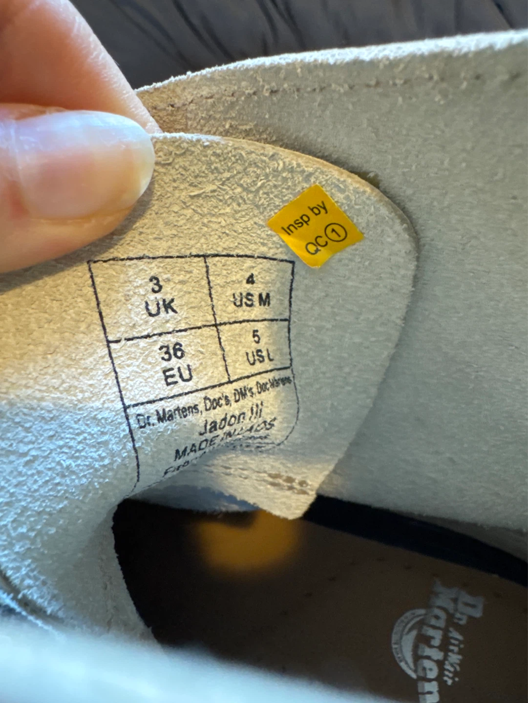 Dr. Martens JADON II Boots Beige Size 5 - photo 2