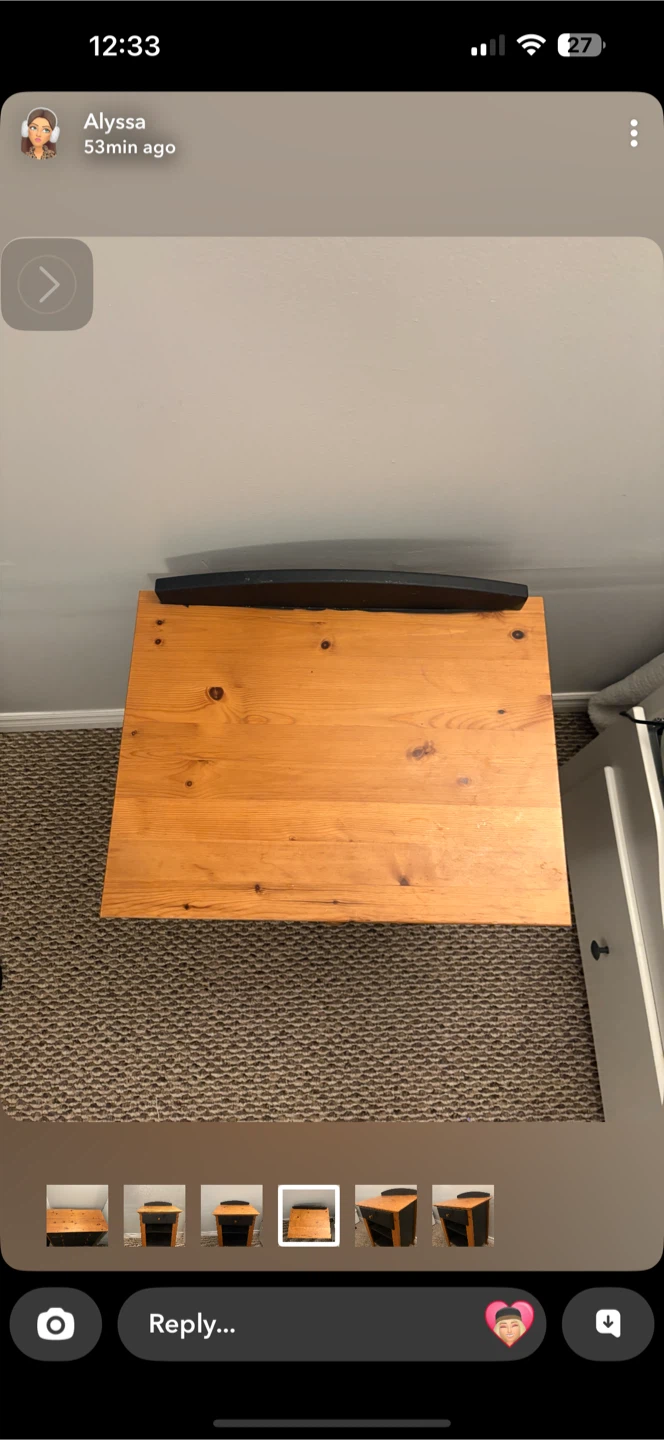 Pine and Black Dresser - photo 5