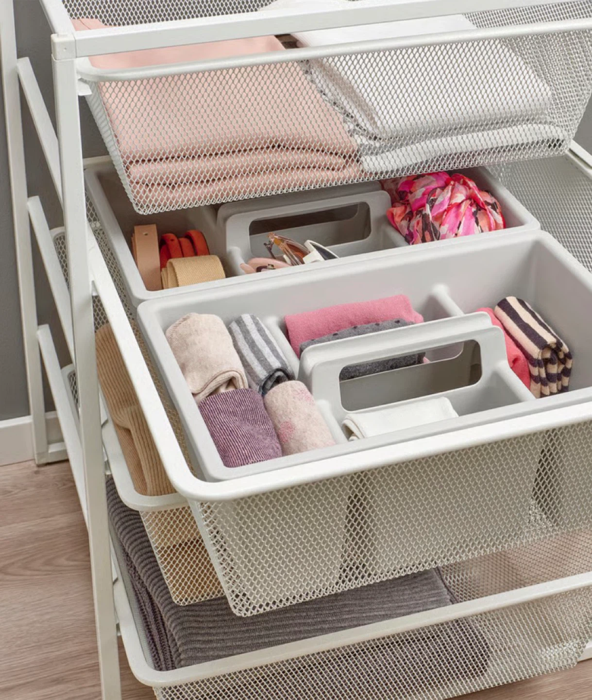 IKEA Pullout Mesh Bins - photo 2