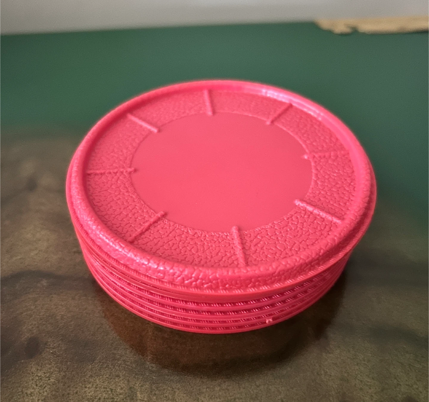 6 vintage Coasters