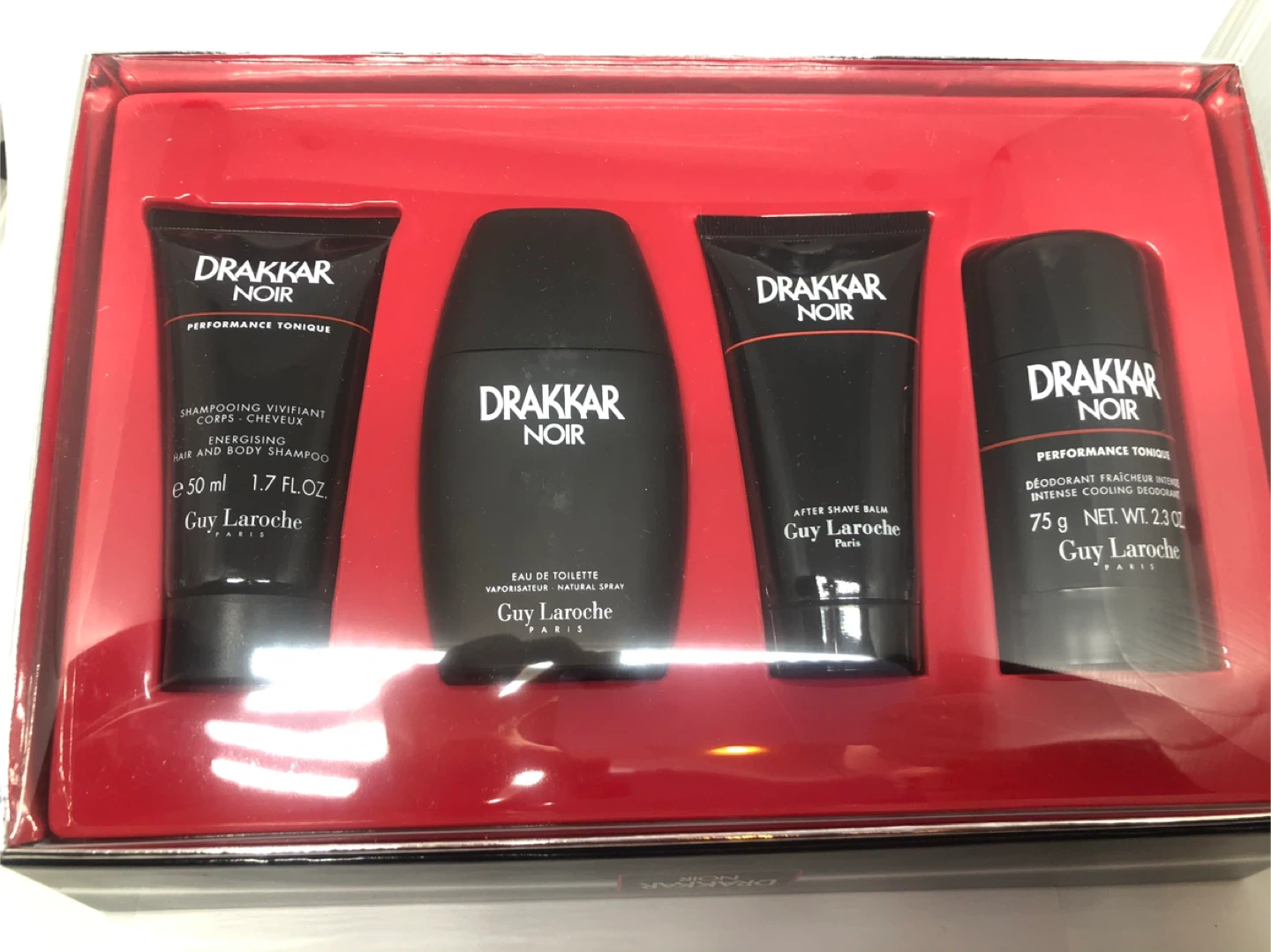 Vintage Guy Laroche Drakkar Noir Men's Gift Set - photo 3