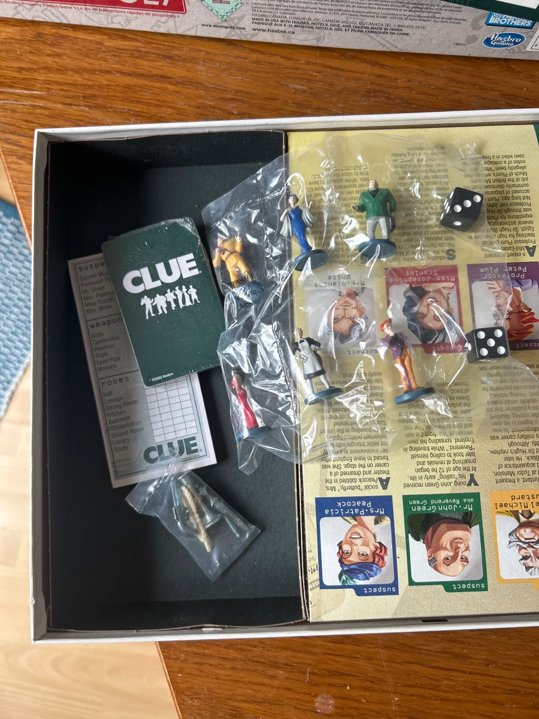Monopoly 80th Anniversary Edition & Clue Board Games - photo 2