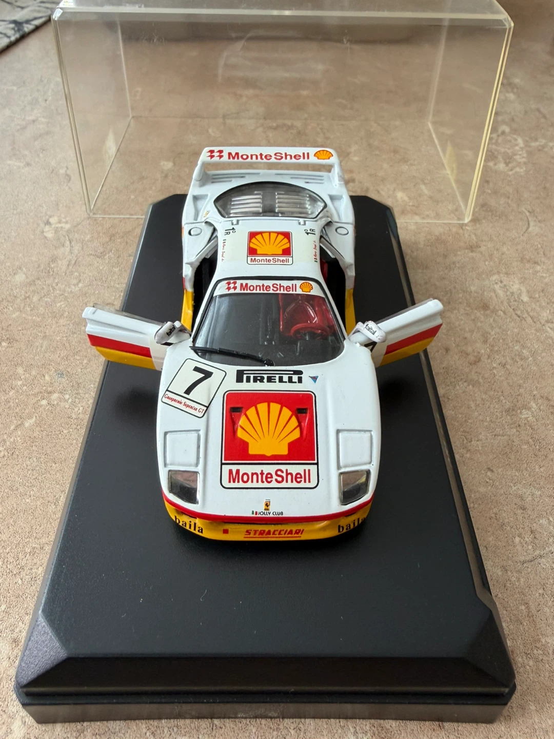 Ferrari F40 Monte Shell Diecast Model Car - photo 2