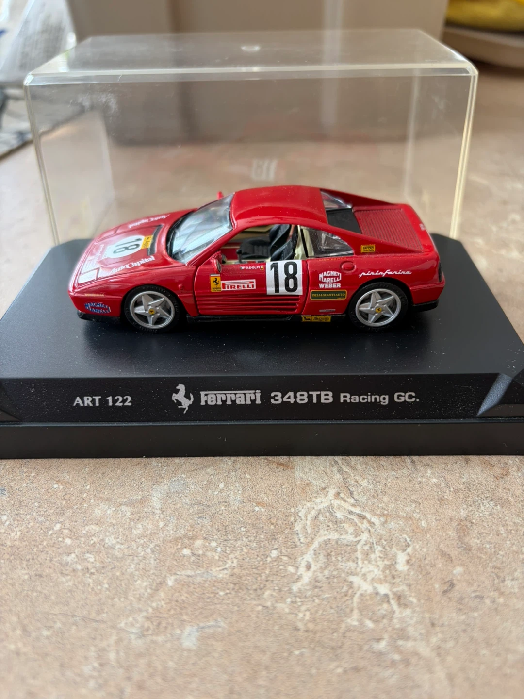 Ferrari 348TB Racing GC Diecast Model Car