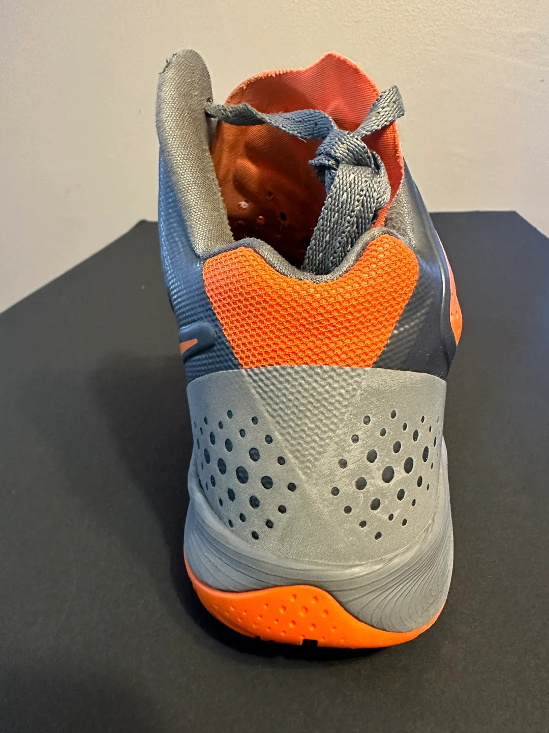 Nike Zoom Enforcer PE Basketball Shoes - Orange/Grey - photo 4