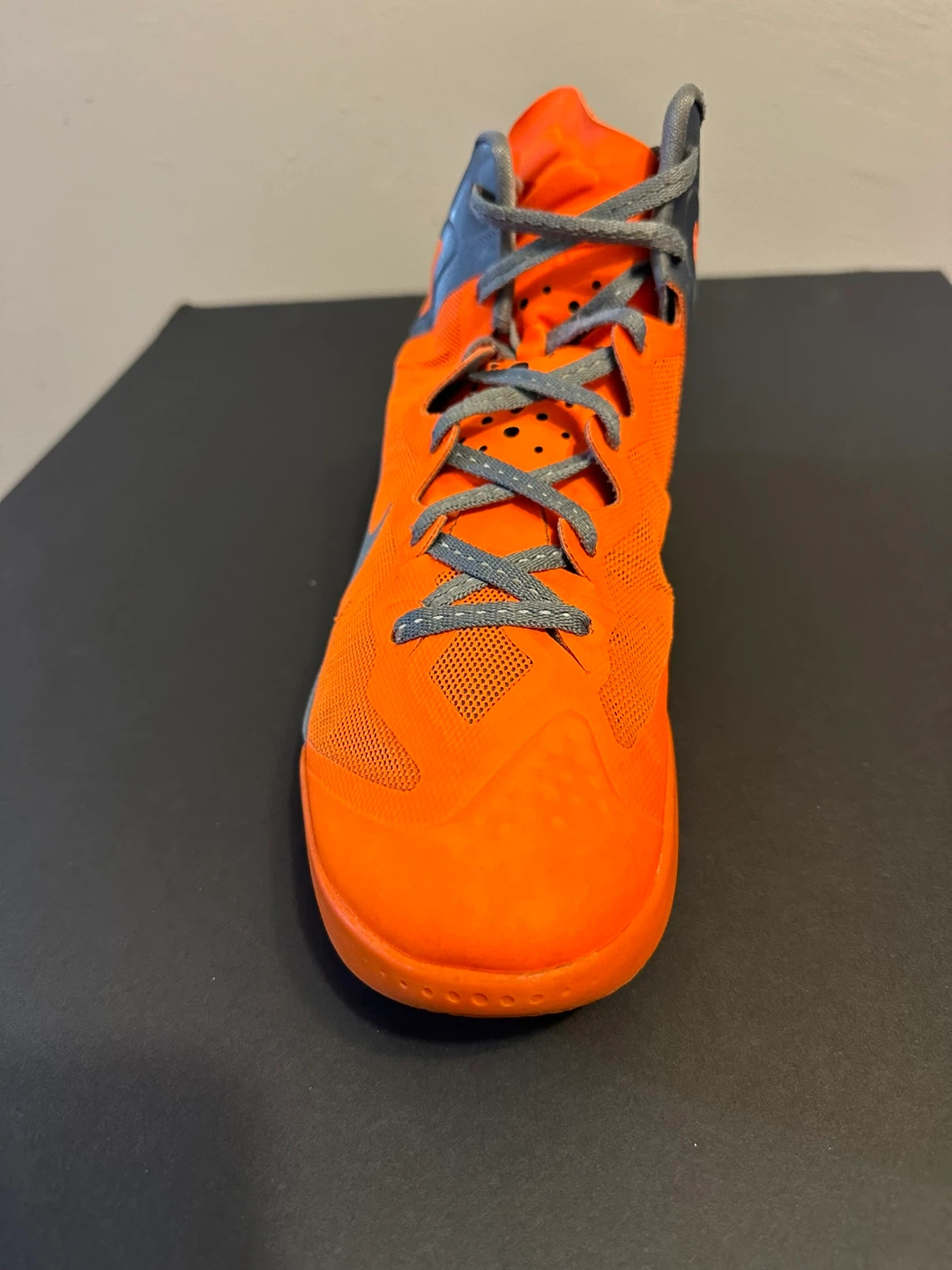 Nike Zoom Enforcer PE Basketball Shoes - Orange/Grey - photo 5