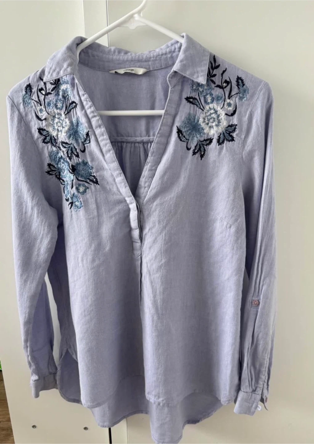 Embroidered Blend Shirt - Women's small - photo 4