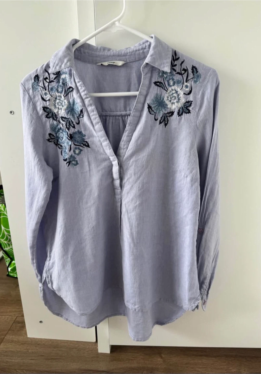 Embroidered Blend Shirt - Women's small - photo 3